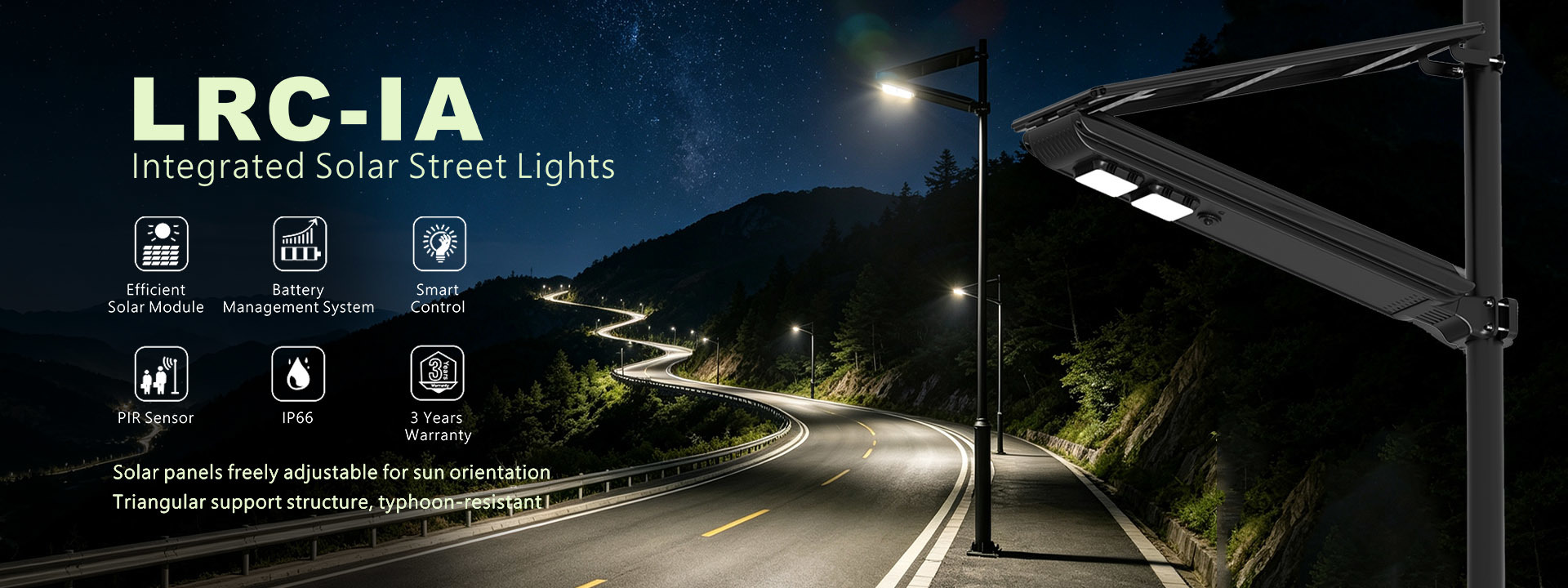 qualidade Integrated Solar Street Lights fábrica